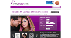 Desktop Screenshot of mocmatch.com